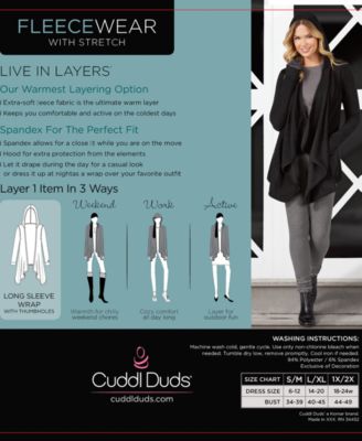 Cuddl Duds Thermounterwäsche-Set Für Herren – Fleece-gefüttert, Mit UV-Schutz | Oberteil & Leggings