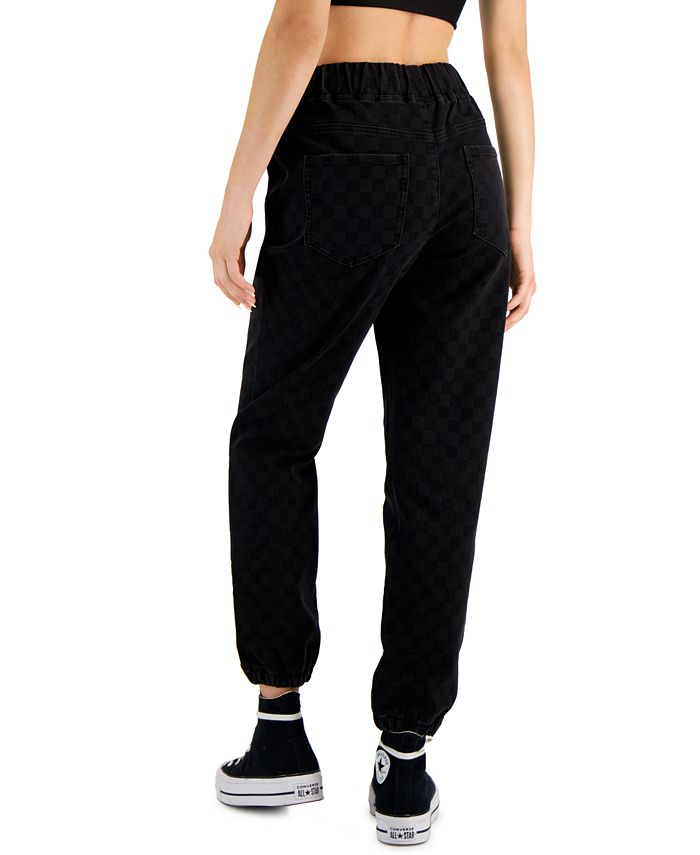 Tinseltown Juniors' Drawstring Utility Jogger Pants, Created for Macy's