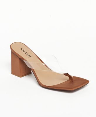 Lucite block heels online