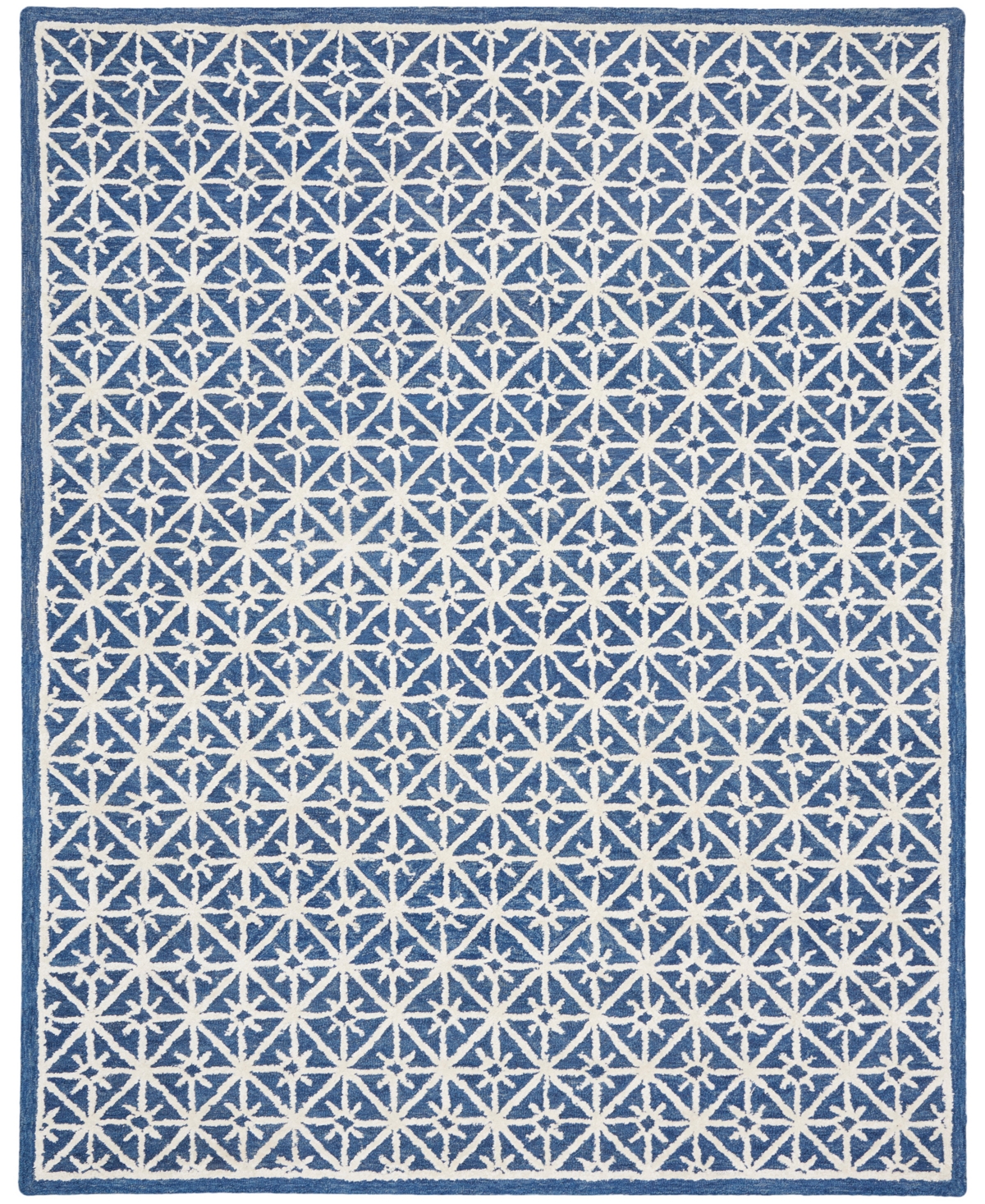 Nicole Curtis Series 2 SR201 7'9in x 9'9in Area Rug - Blue