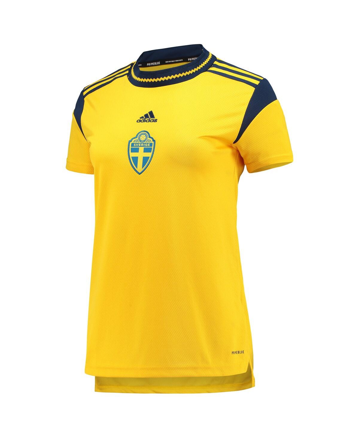 Women's adidasSweden Women's National Team 2022 Replica Jersey - Yellow