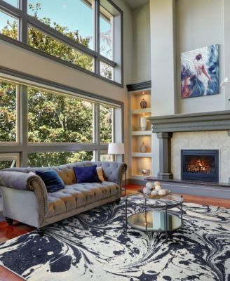 Watercolors 6232 6'7" x 9'6" Area Rug