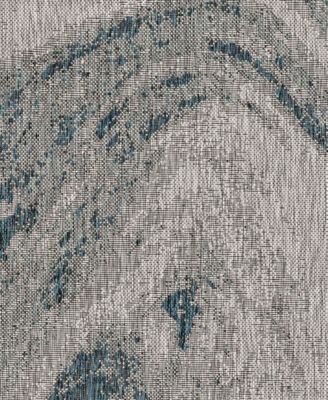 Provo 5765 7'10" x 7'10" Round Outdoor Area Rug