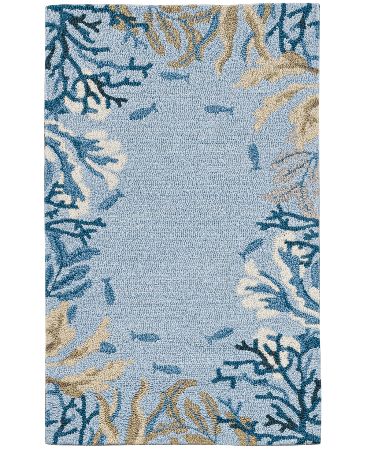 Kas Sonesta 2020 5' x 7'6in Area Rug - Blue