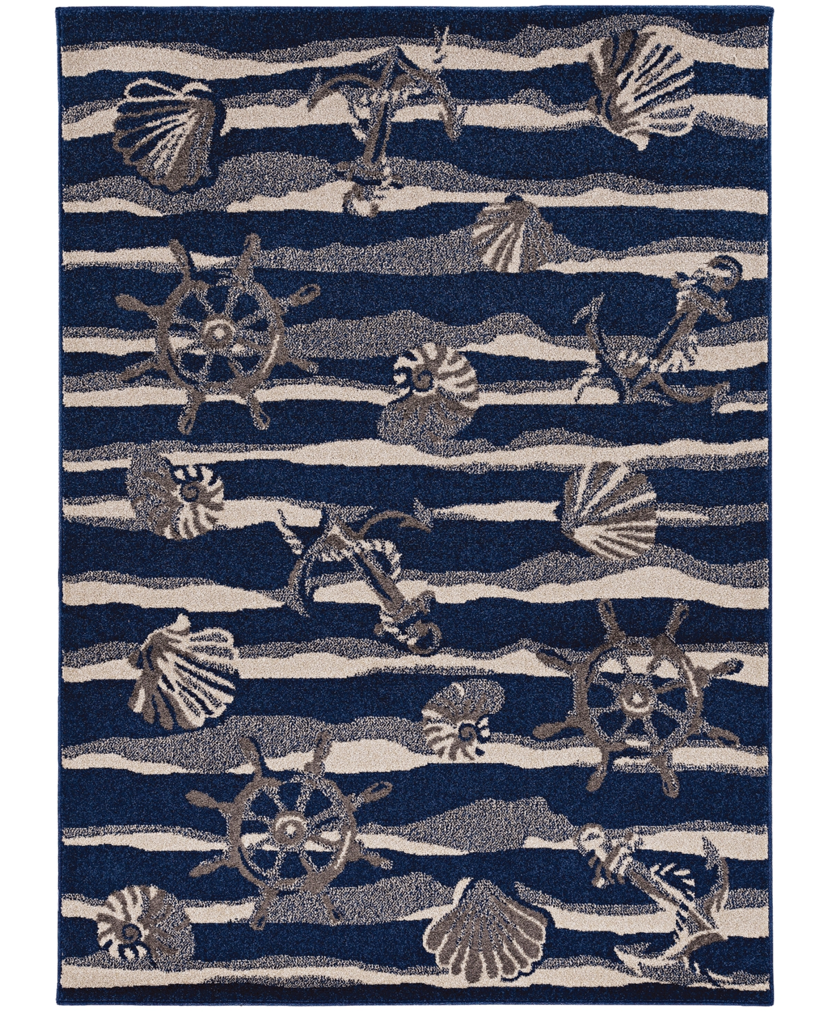 Kas Lucia 2776 7'7in x 10'10in Outdoor Area Rug - Blue