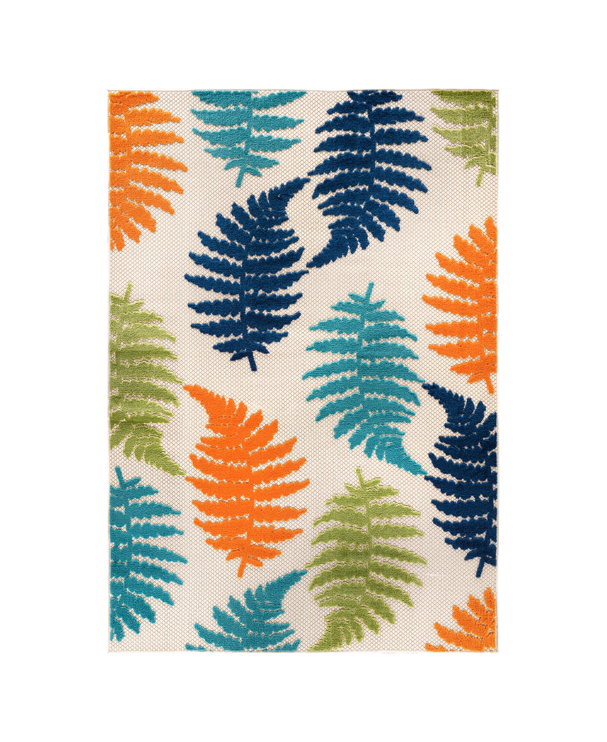 Main Street Rugs Dodds 5551 7'10in x 10' Outdoor Area Rug - Multi