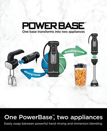 NINJA Foodi Power Mixer System, 5-Speed Black Immersion Blender and Hand  Mixer CI101 CI101 - The Home Depot