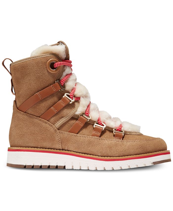 Cole Haan Women's Zerogrand Luxe LaceUp Hiker Boots Macy's