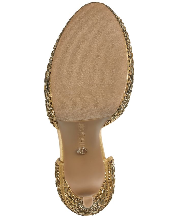 Thalia Sodi Women's Chace Embellished Platform Pumps Macy's