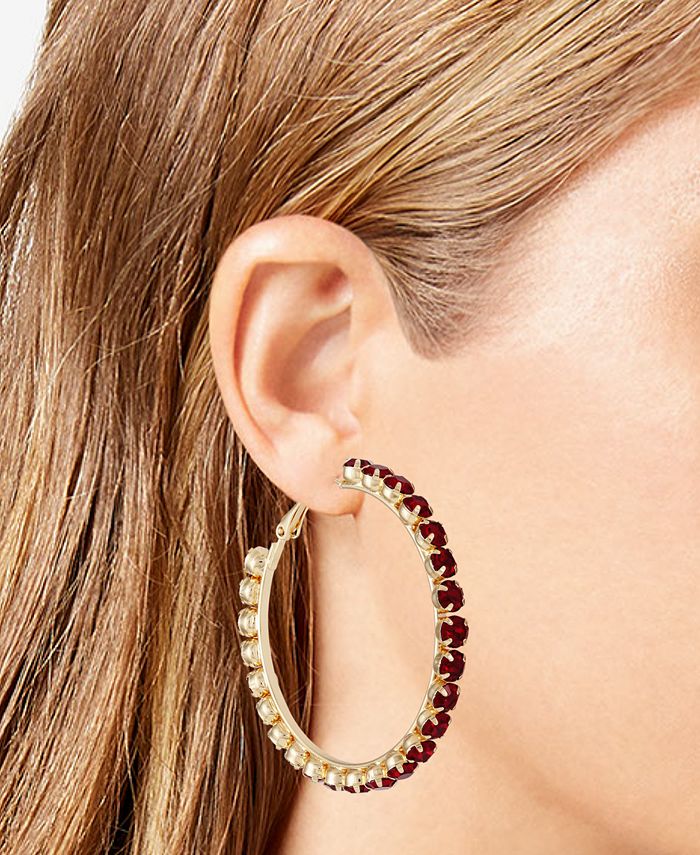 Guess gold earrings Clearance