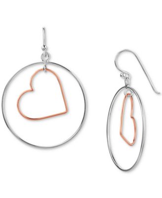 giani bernini heart earrings