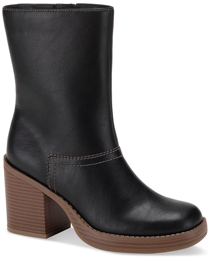 Sun + Stone Denverr Booties, Created for Macy's & Reviews - Booties - Shoes  - Macy's