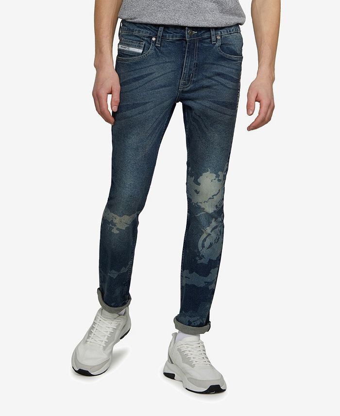 Ecko Unltd Men's Skinny Fit Rhino Wrap Stretch Jeans - Macy's