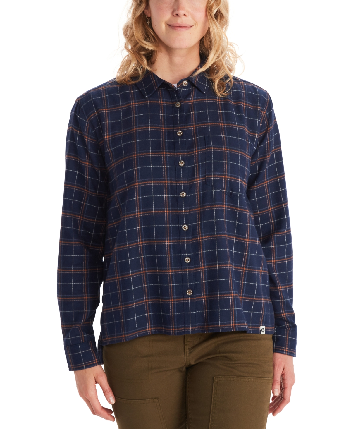 Marmot Women's Fairfax Boyfriend Flannel Shirt