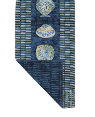 Embellished Shells Runner, 13" x 72"