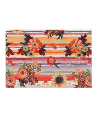 Harvest Snippets Set of 4 Placemats, 13" x 19"