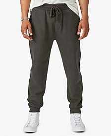 Men's Elastic Drawstring Sueded Terry Jogger Pant