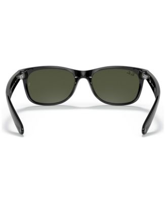 Unisex Low Bridge Fit Sunglasses, RB2132F NEW WAYFARER CLASSIC 55