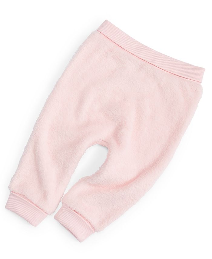 First Impressions Baby Girls Fleece Yoga Pants, Created for Macy's Macy's
