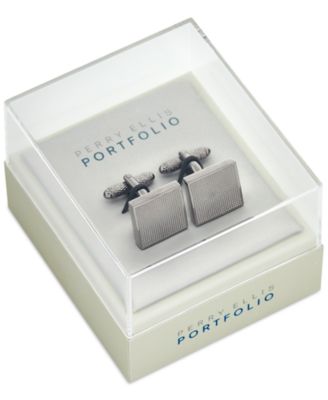 Men's Grid Cufflinks