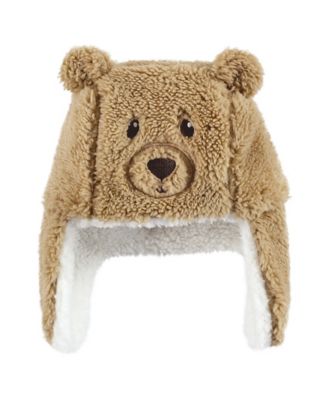 Winter Warmth 3Pk Earflap Hat, Mittens & Plush Booties