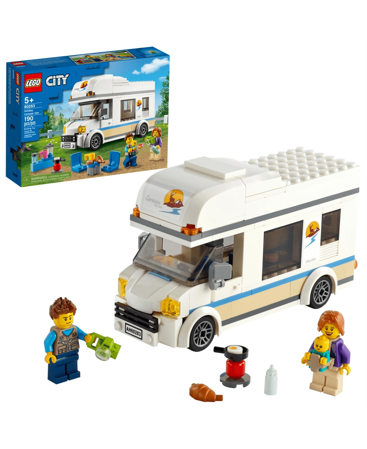 Shop Lego City 60283 Holiday Camper Van Toy Building Set With Family Minifigures In No Color