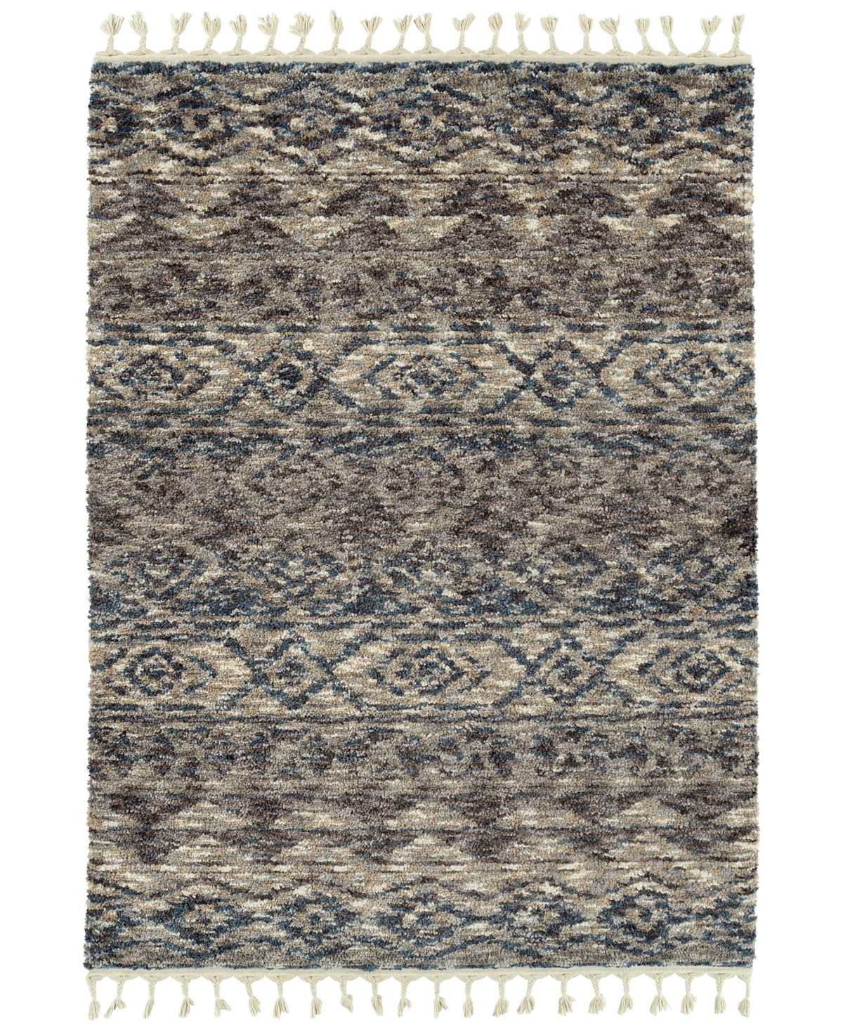Kaleen Duna DUN01 7'10in x 10' Area Rug - Blue