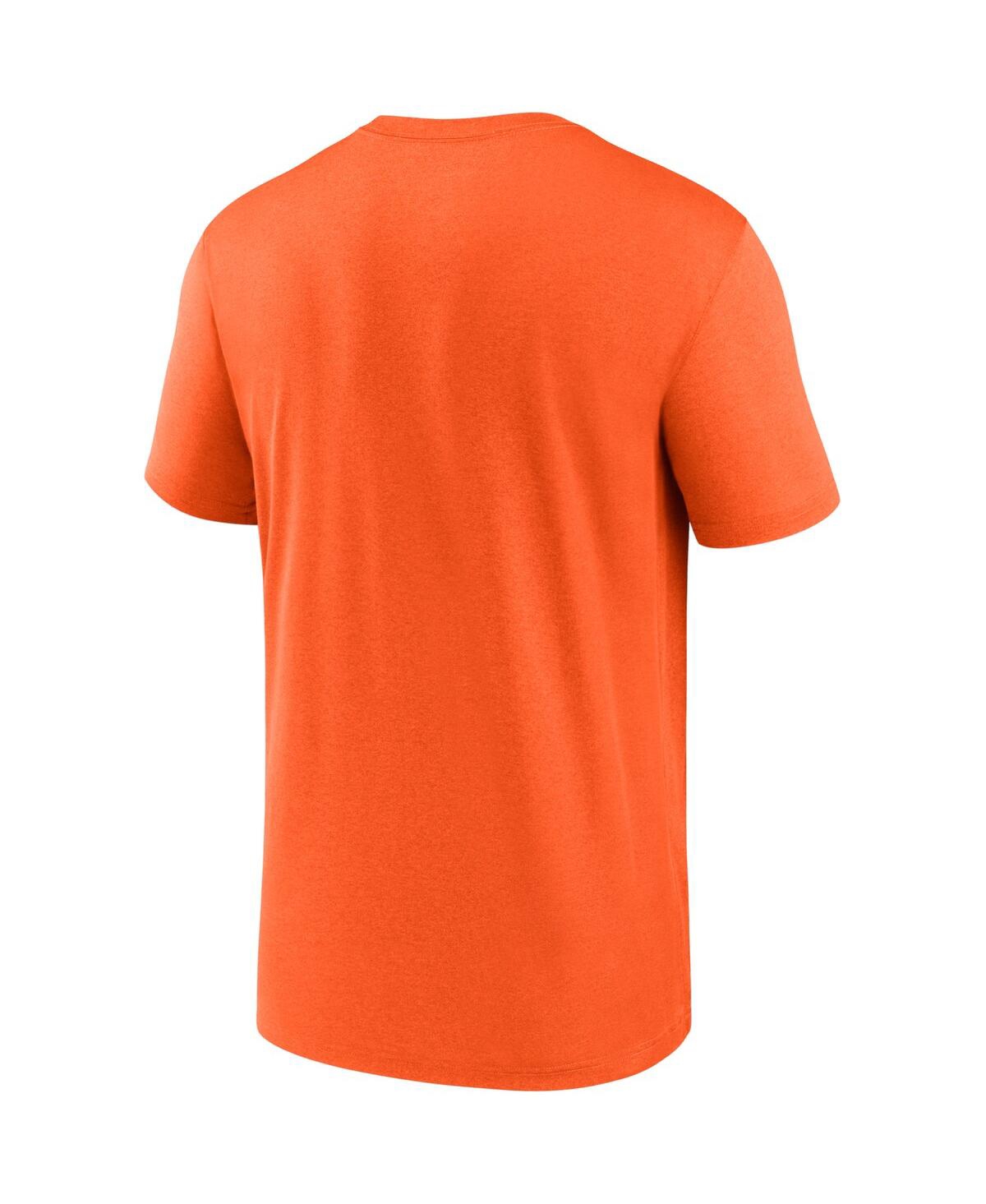 Shop Nike Men's  Orange Denver Broncos Legend Community Performance T-shirt