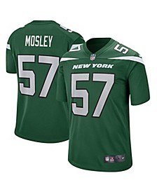 Men's C.J. Mosley Gotham Green New York Jets Game Player Jersey