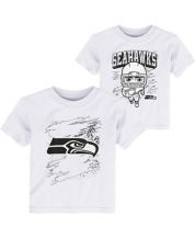 Pittsburgh Steelers Toddler Coloring Activity Two-Pack T-Shirt Set