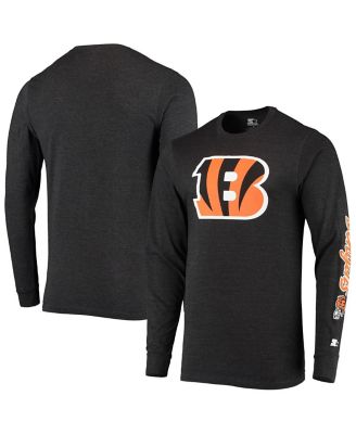 NFL Team Apparel Youth Cincinnati Bengals Rash Guard Black T-Shirt