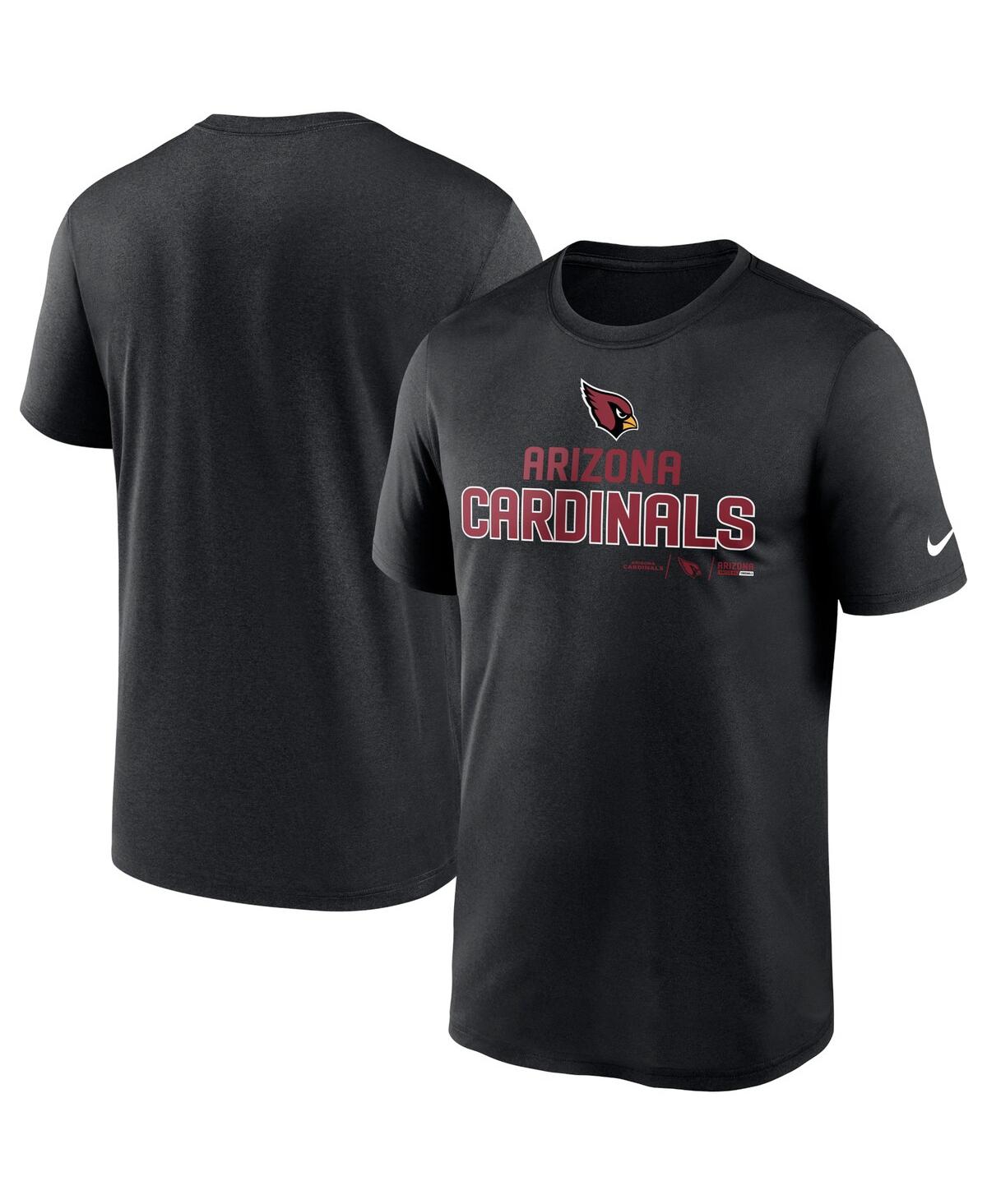 Nike Men's  Black Arizona Cardinals Legend Community Performance T-shirt In Black