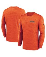 Men's Nike Brown Cleveland Browns Sideline Athletic Stack V-Neck Pullover  Windshirt Jacket