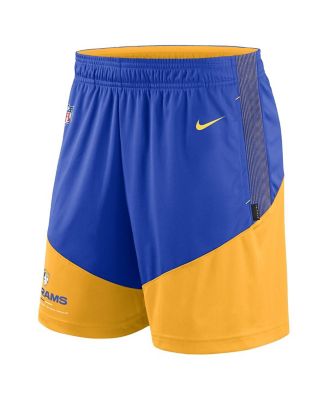 Men's Royal, Gold Los Angeles Rams Primary Lockup Performance Shorts