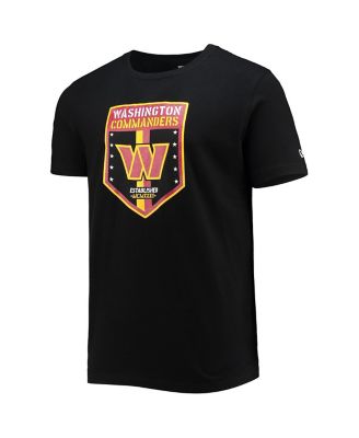 Men's Black Washington Commanders Team T-shirt