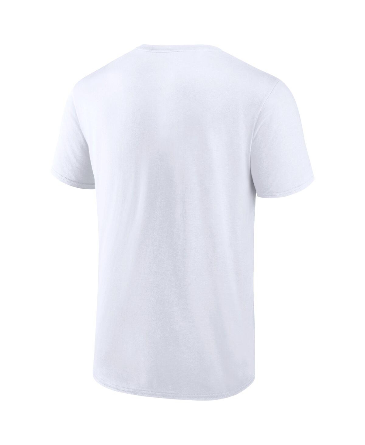 Shop Fanatics Men's  White Los Angeles Rams Super Bowl Lvi Champions Big And Tall Ring T-shirt