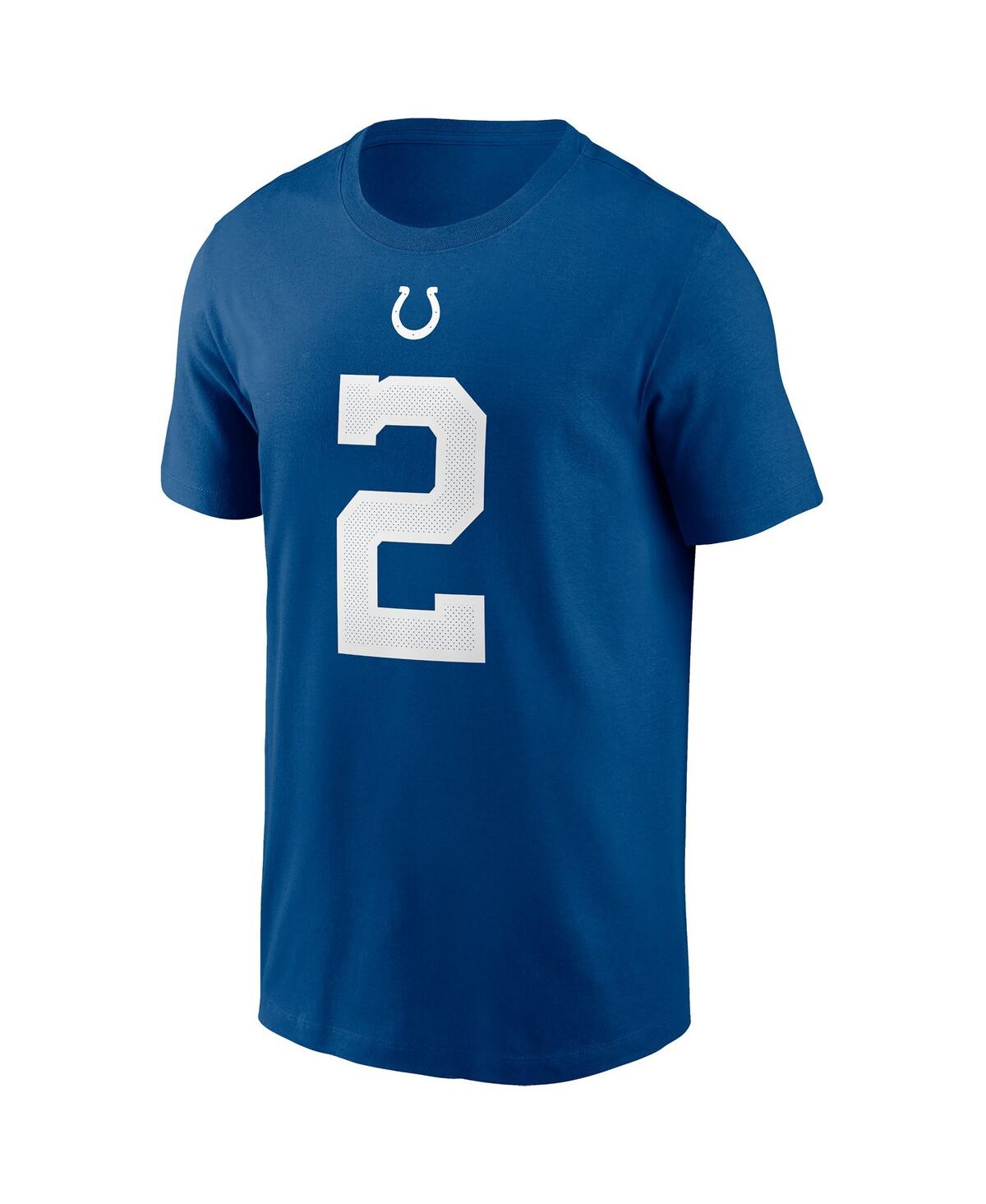 Men's Nike Matt RyanIndianapolis Colts Player Name & Number T-shirt - Royal