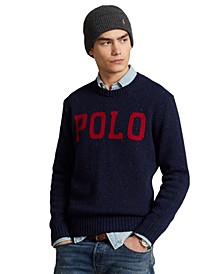 Men's Logo Wool-Blend Sweater
