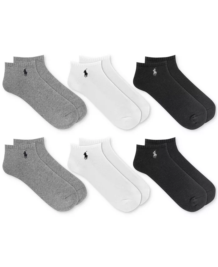 Men's 6-Pack Performance Sport Low Cut Socks - thumbnail 3