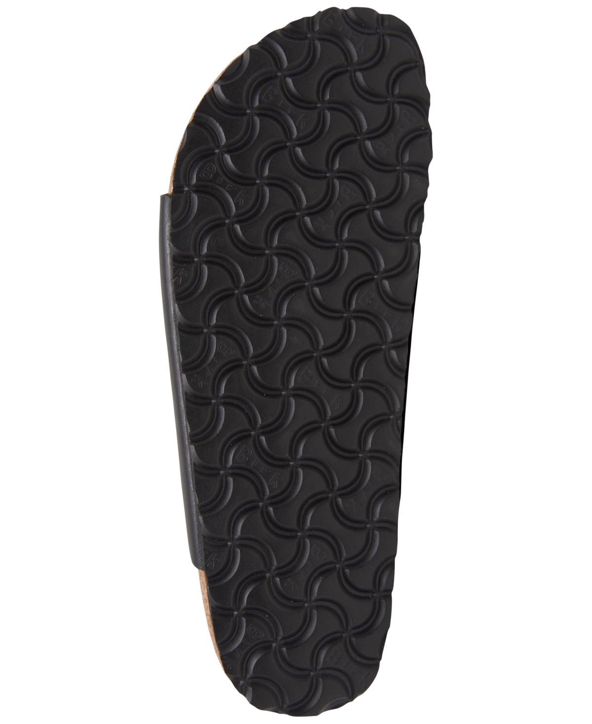 Birkenstock Women's Florida Birko-flor Nubuck Soft Footbed Sandals From Finish Line In Black