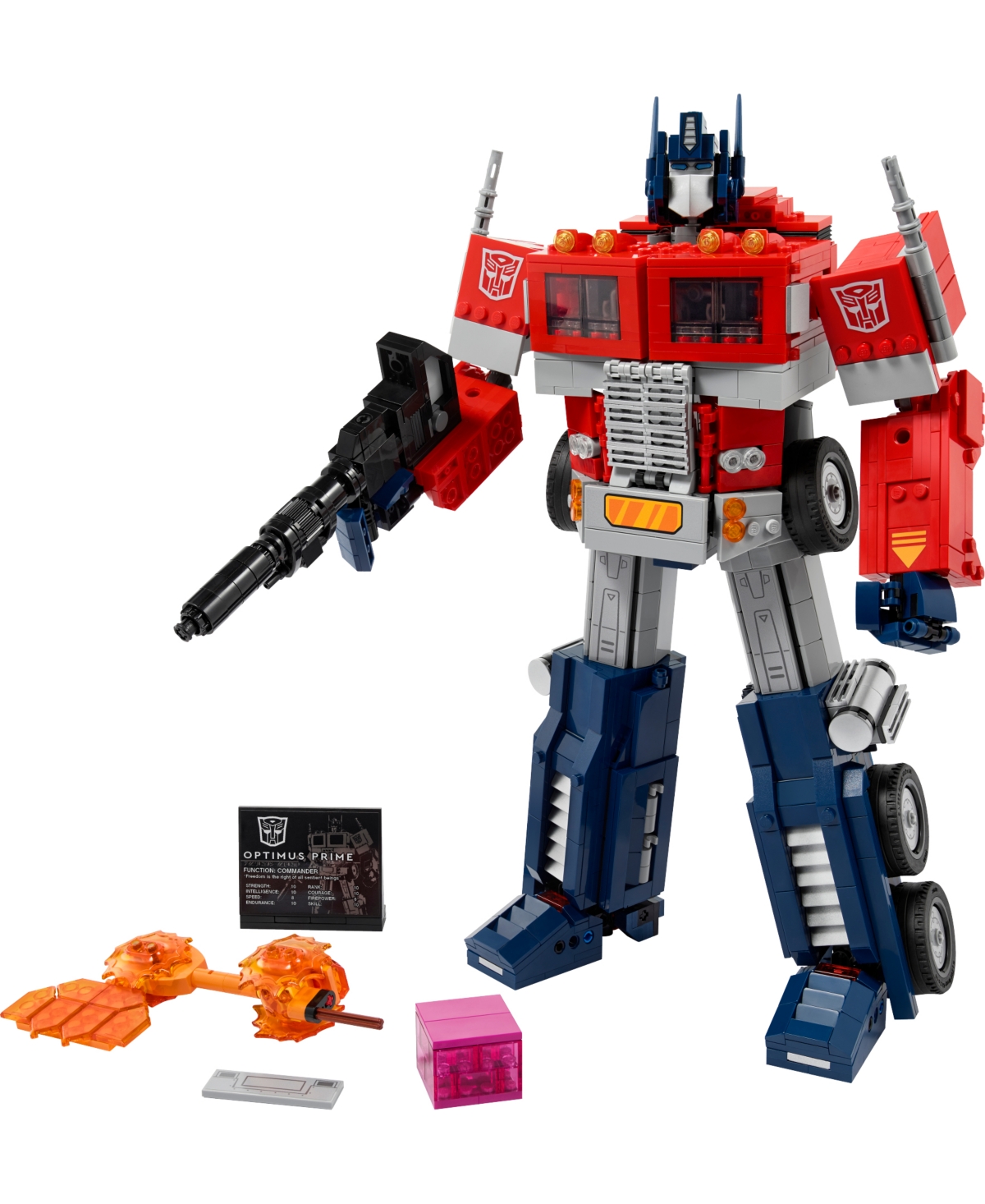 Lego Optimus Prime In No Color