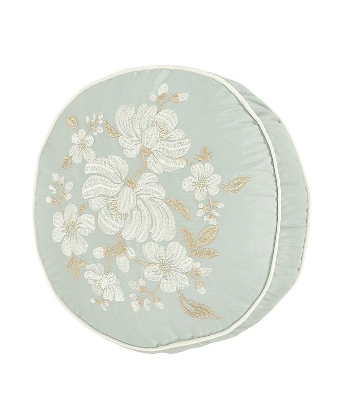 Royal Court Spring Garden Decorative Pillow 15 quot Round Macy #39 s