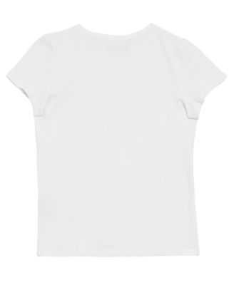 Big Girls Triangle Rhinestone Logo T-shirt