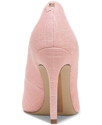 Sam Edelman Women's Harriett Scalloped Satin Embellished Pumps