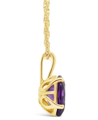 Amethyst (2-1/2 ct. t.w.) Pendant Necklace in 14K Yellow Gold