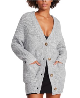 Steve Madden - Women's Rayna Ribbed Cardigan