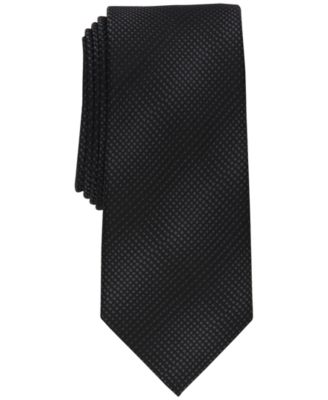 Alfani - Men's Tonal Grid Slim Tie