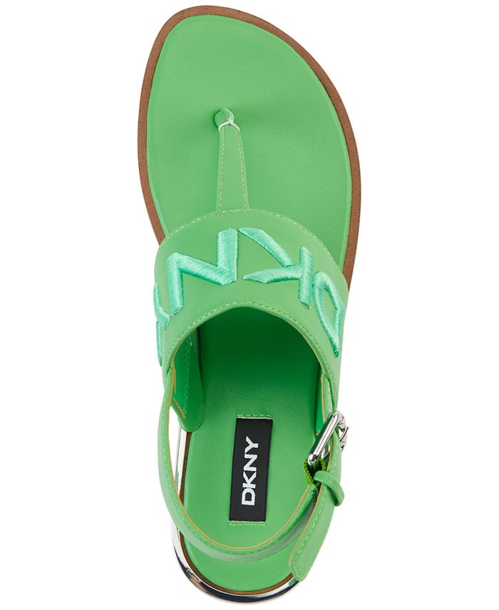 DKNY Women's Amber Slingback Flat Sandals Macy's