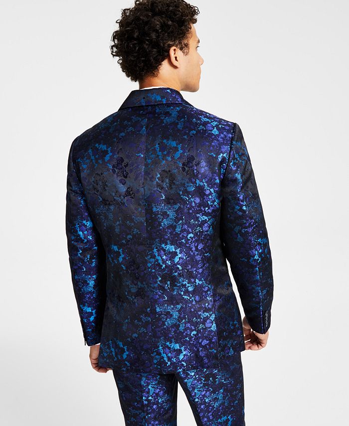 I.N.C. International Concepts Men's Classic-Fit Abstract Brocade Suit ...