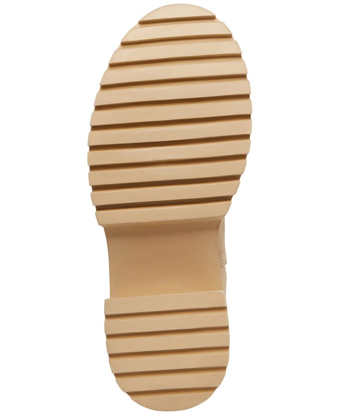 steve madden women's hesitant lug sole chelsea booties